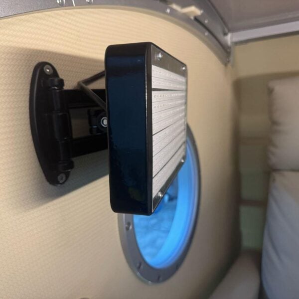 Red light therapy panel integration (for TecnoSit Ultra only)