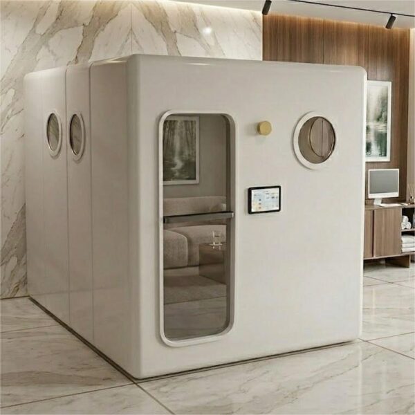 1.5 ATA Quad-Person Modular Hard Shell Hyperbaric Oxygen Chamber with 30L Intelligent System